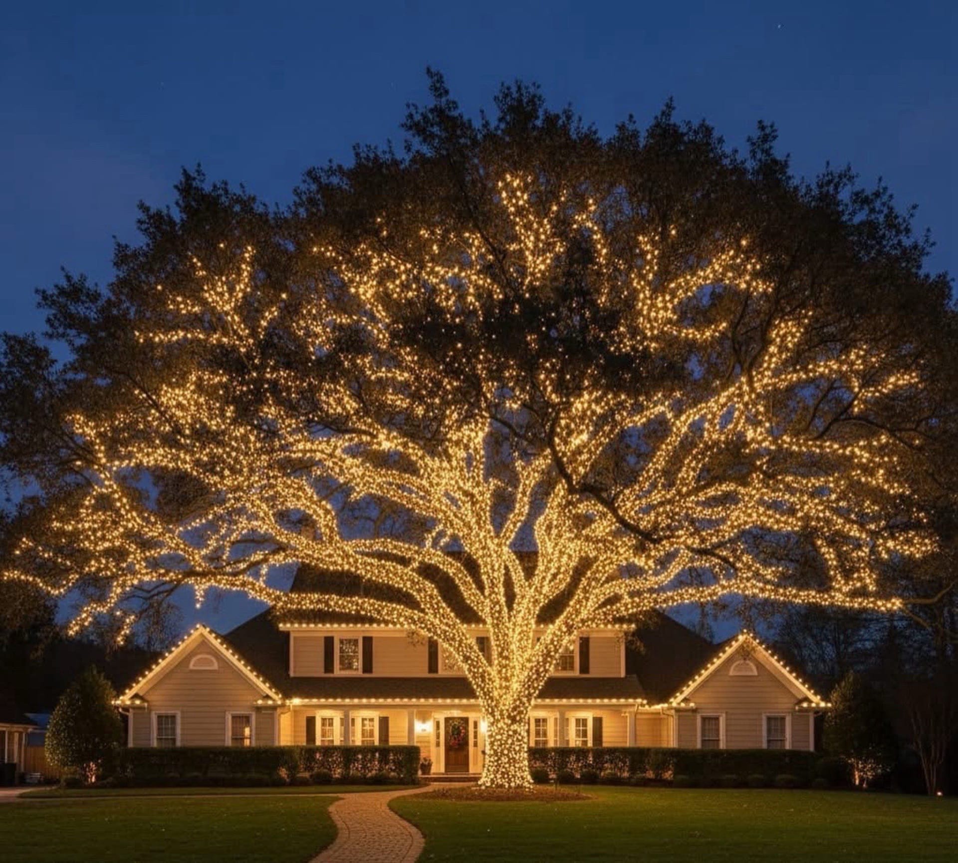 Holiday Magic - Stunning Christmas Light Installation