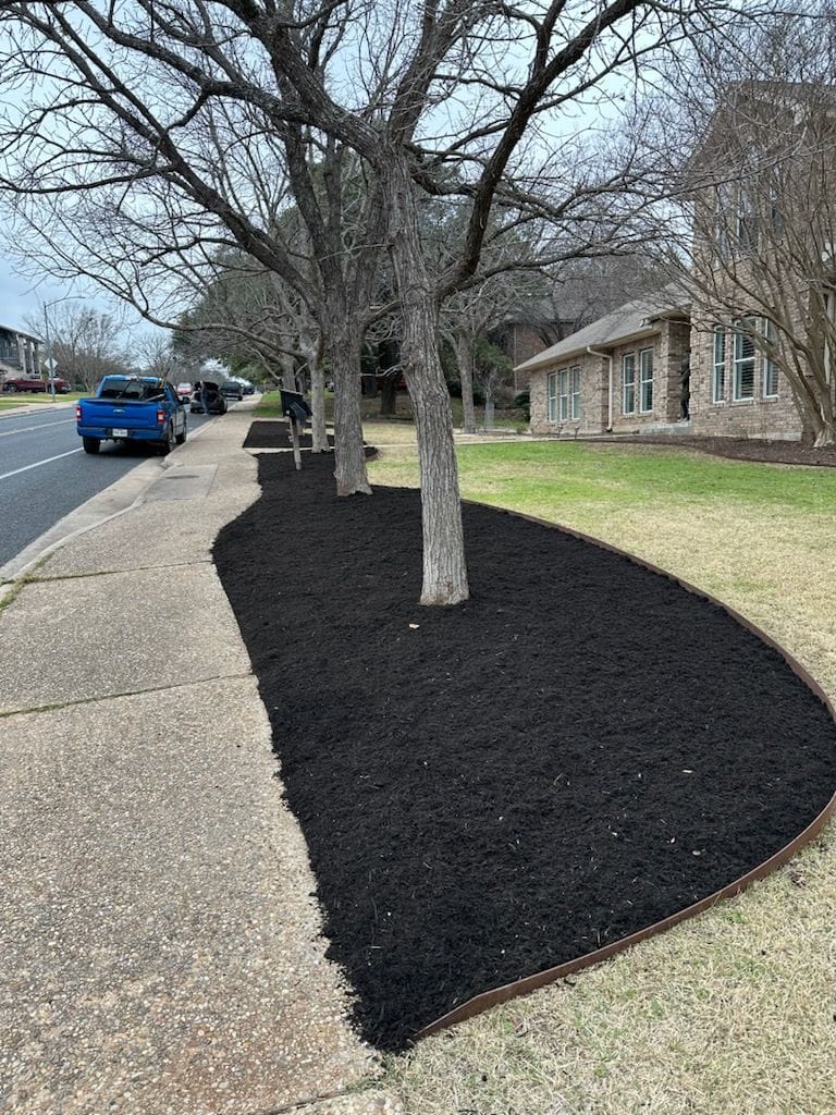 Mulch Bed Installation and Landscaping
