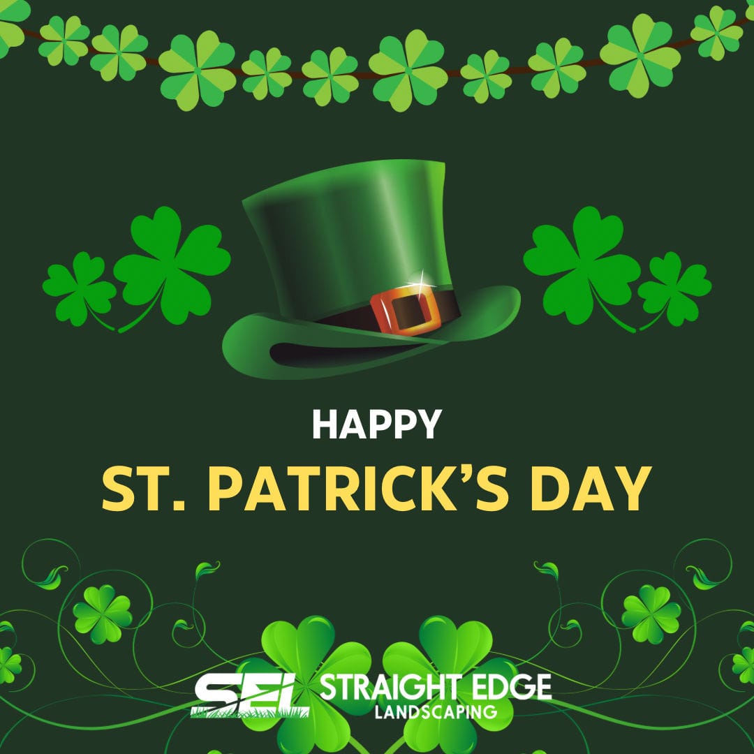 St. Patrick's Day Greetings from Straight Edge Landscaping
