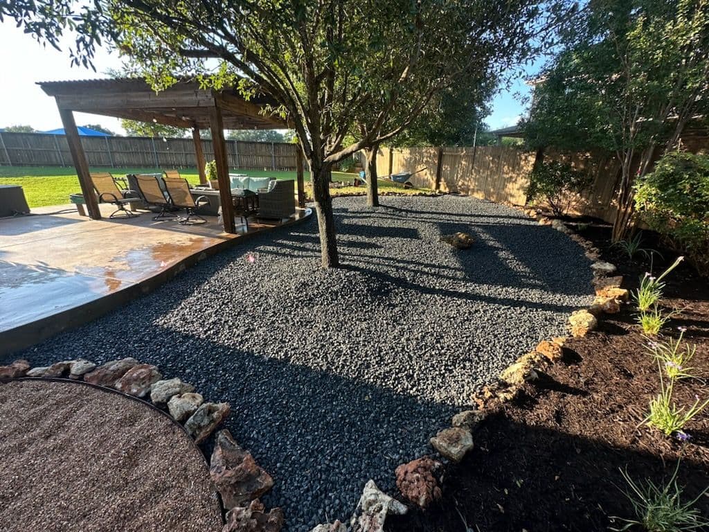 Xeriscape Design for Patio in Round Rock image